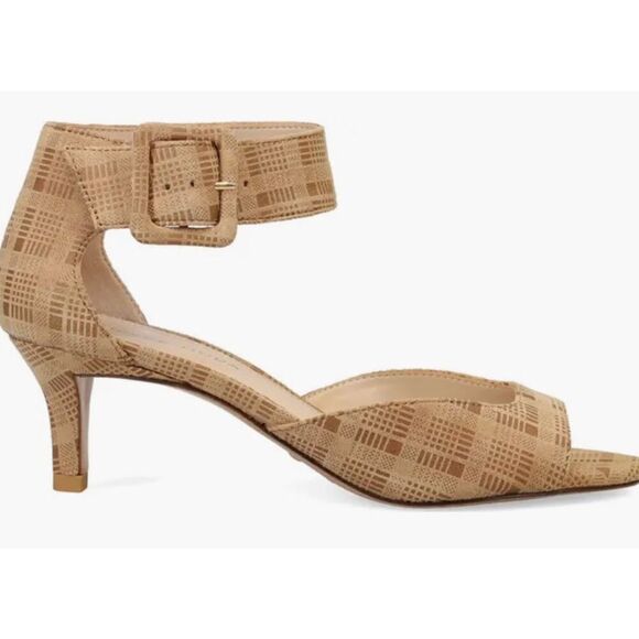 Pelle Moda Berlin Ankle Strap Sandal in Latte NWB Size 11 - Picture 3 of 14